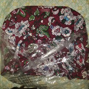 BNWT Vera Bradley Bright Tote in Bordeaux Blooms